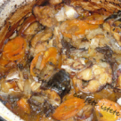 Macrou marinat la cuptor 