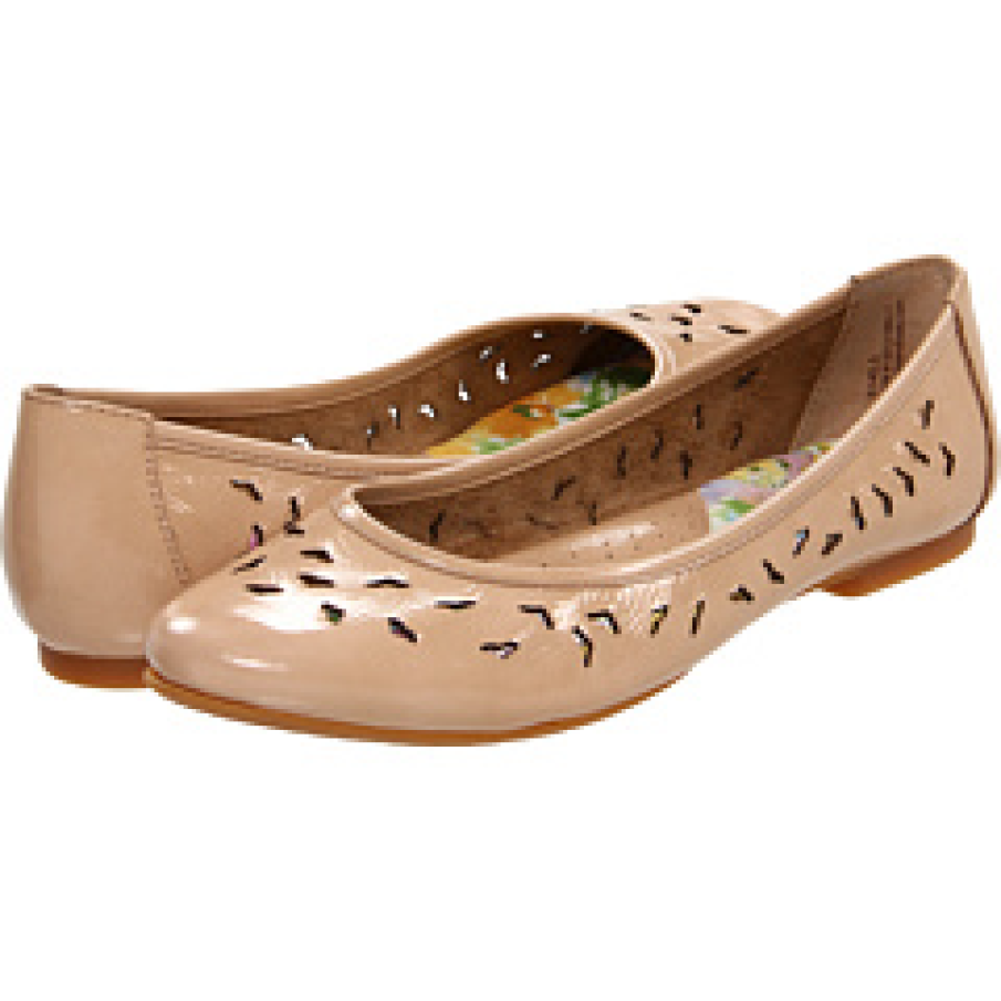 Balerini nude, perforati