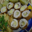 Rulouri din piept de pui cu cascaval