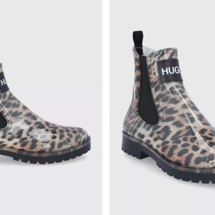 Ghete animal print pentru ploaie