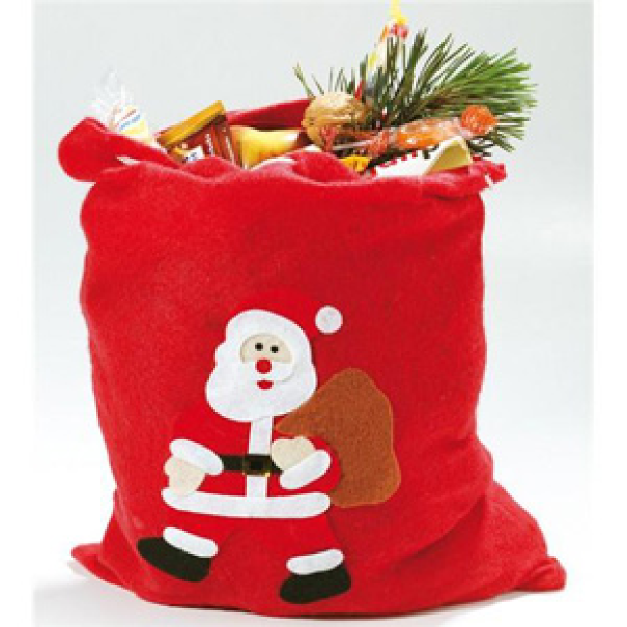 Sac cu Mos Craciun- cadouri corporate