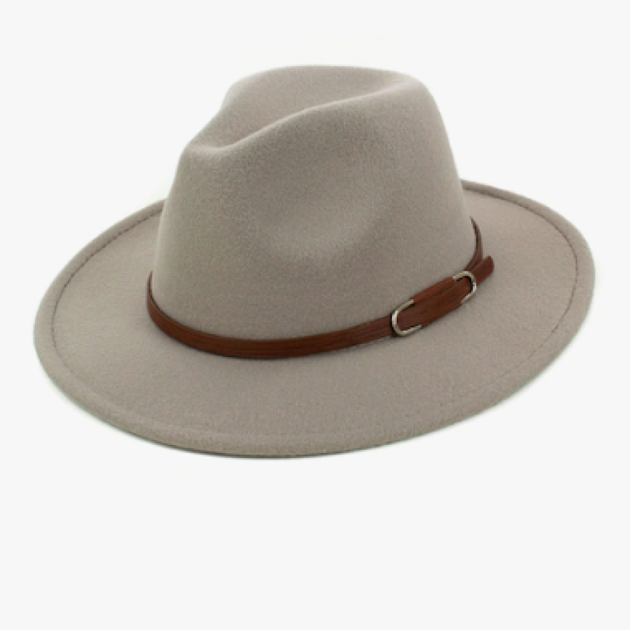 Pălărie de stofă unisex Pami, Gri