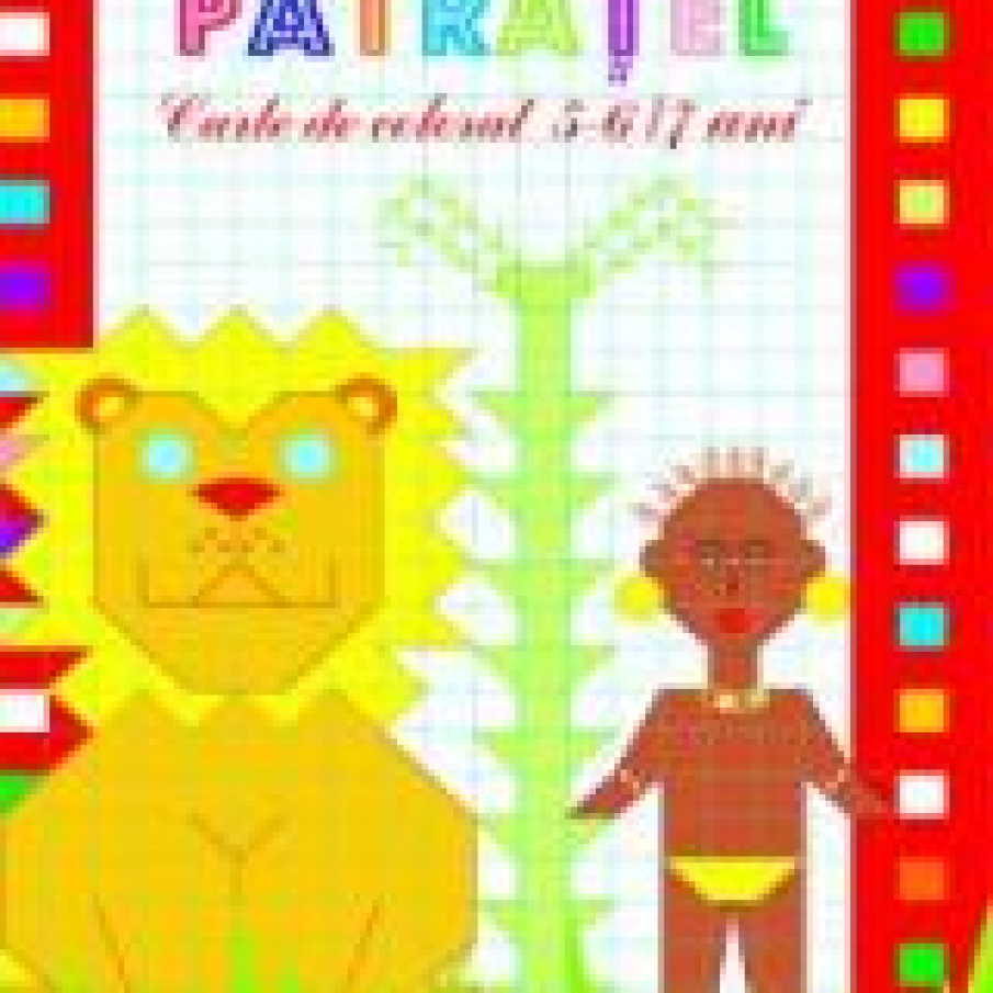 Patratel - carte de colorat pentru 5-7 ani
