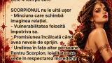 SCORPIONUL poate IERTA, dar ceva în sufletul lui MOARE pentru totdeauna! Rana pe care niciun „ÎMI PARE RĂU” nu o poate vindeca
