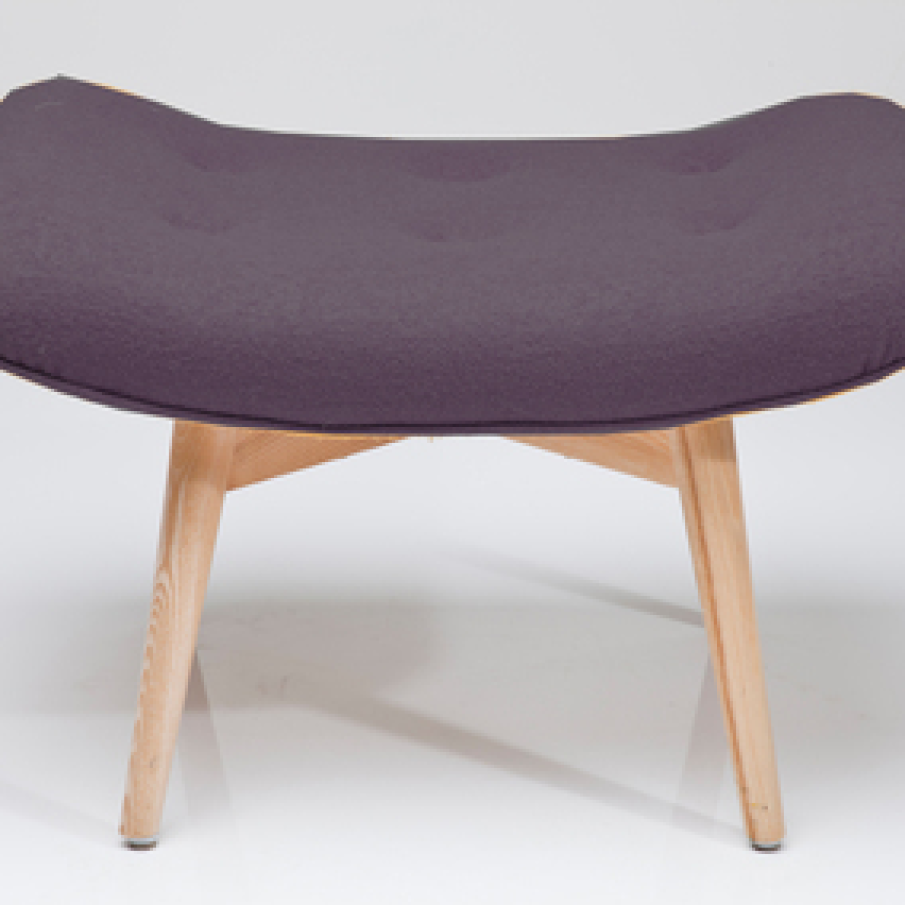 Stool Angels Wings Yellow