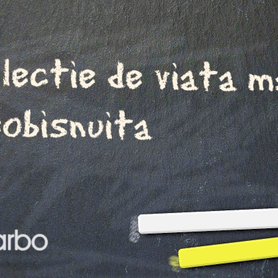 O lectie mai neobisnuita