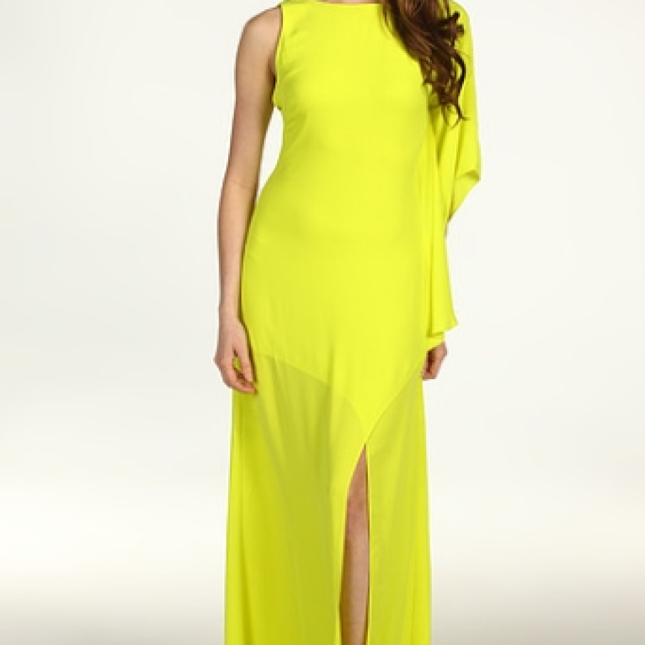 Galben Lime - rochie Janus