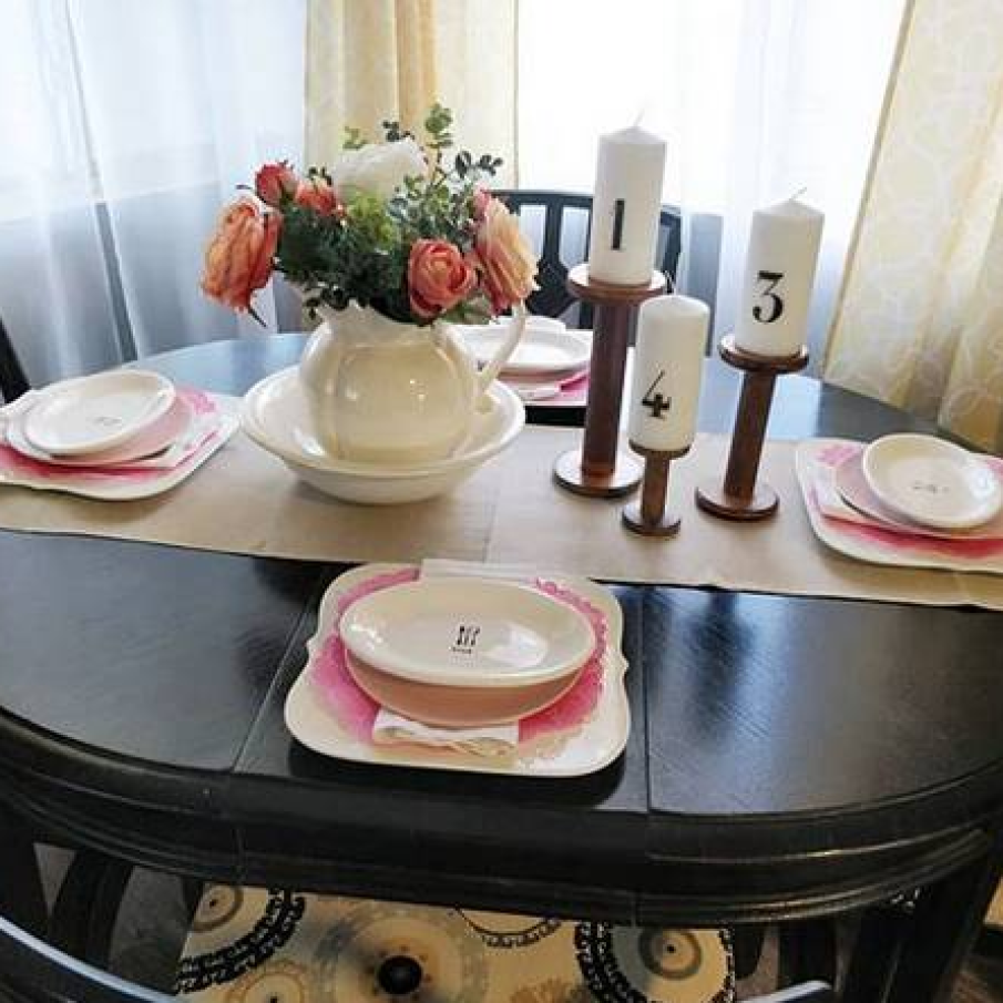 Daca rosul este prea mult pentru voi, puteti opta pentru roz. Este, poate, chiar mai romantic!