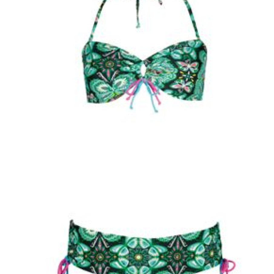 Costum de baie de un verde intens 