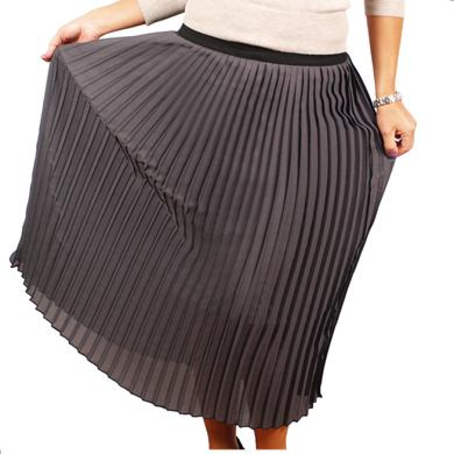 Fusta midi plisata Monique Fashion Julia, plisata