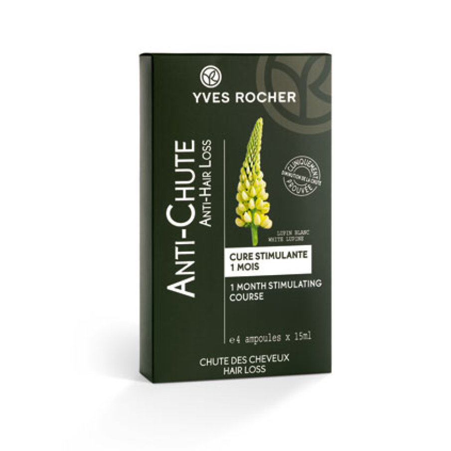 Cură stimulatoare anti-căderea părului