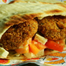 Falafel in pita