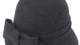 Black Bow Cloche