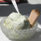 Parfait de kiwi si caise confiate