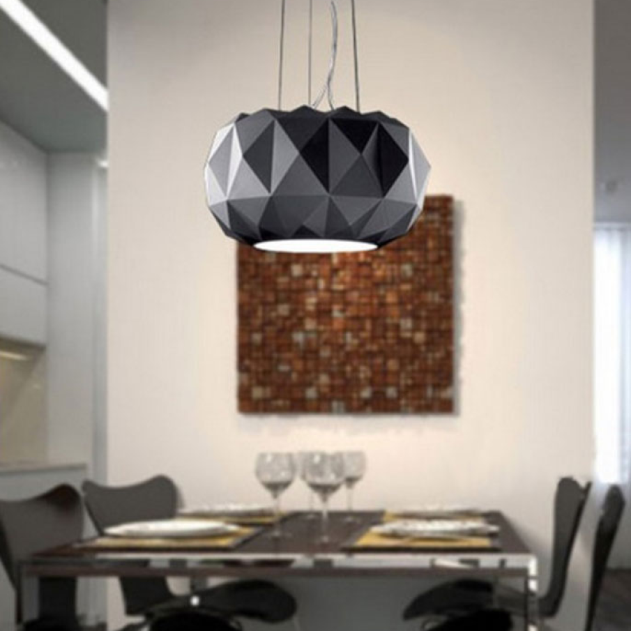 Corp de iluminat suspendat York negru