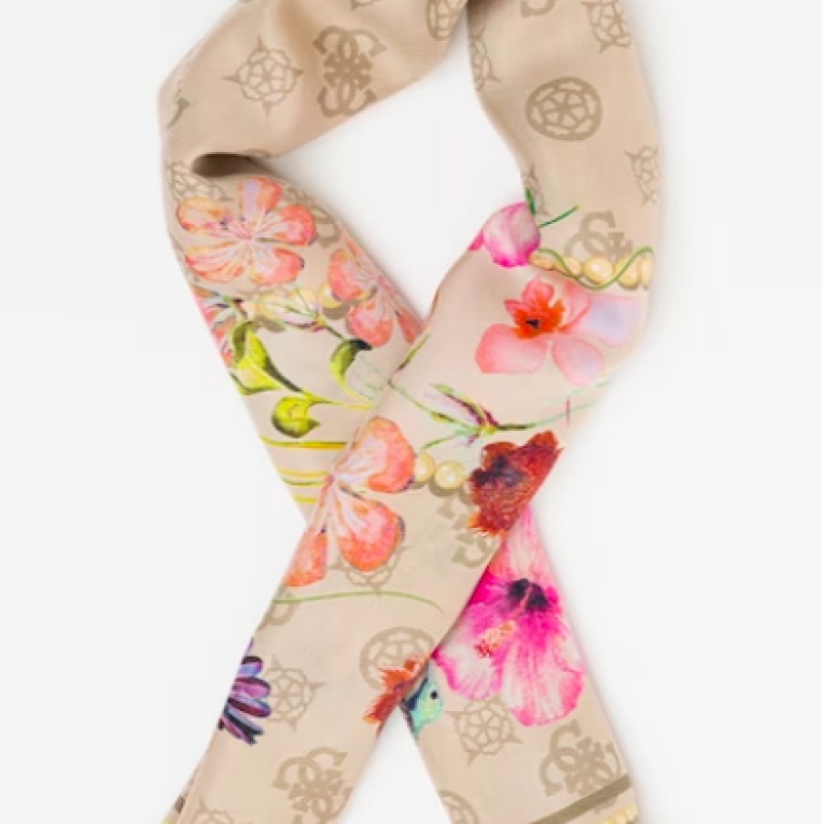 Guess Eșarfă din amestec de modal cu imprimeu floral