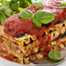 Lasagna cu vinete si rosii