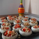 Ciuperci umplute cu tofu