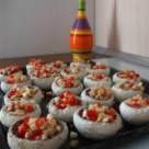 Ciuperci umplute cu tofu