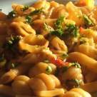 Paste cu ansoa si sos de rosii