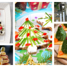 Brăduții de Crăciun comestibili pentru o masă festivă de senzație: 20 de aperitive delicioase, în formă de brad, care vor 