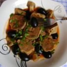 Limba cu masline si ciuperci