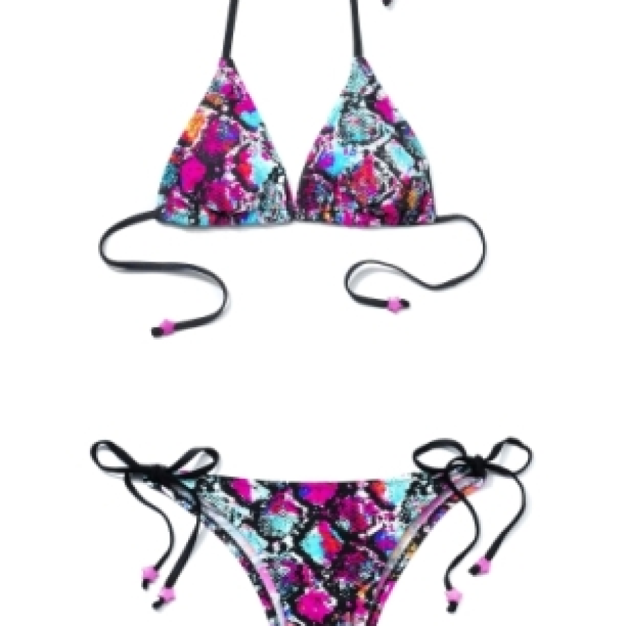 Costum de baie model floral