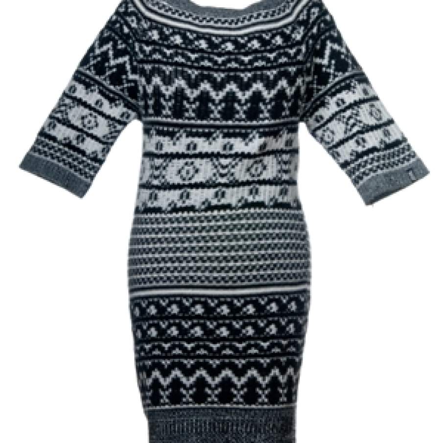 Rochie din jerse gros de la Miss Sixty