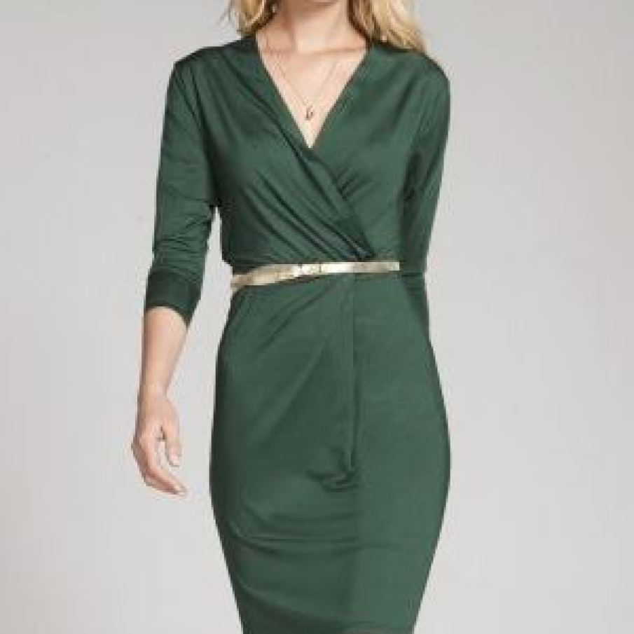 Rochie verde senzuala