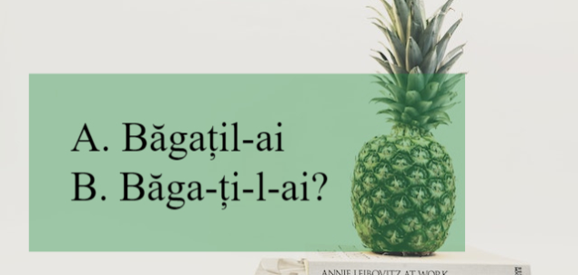 Cum se scrie corect? 