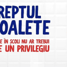 Copiii de la școala din Sahastru vor avea o nouă toaletă prin programul 'Domestos susține igiena în școli'