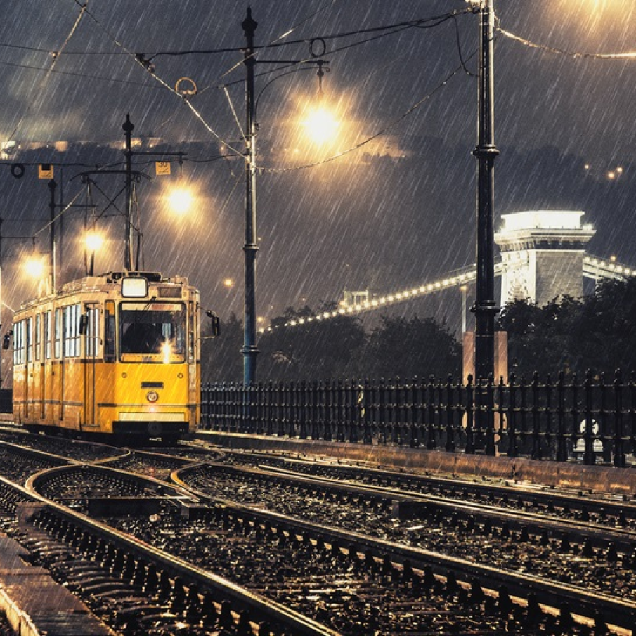 Du-ma acasa, tu tramvai, intr-o noapte fara Rai...