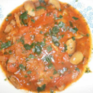 Mancare de ciuperci cu rosii 