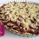 Tarta cu prune si invelis crocant