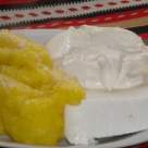 Mamaliga cu branza si smantana