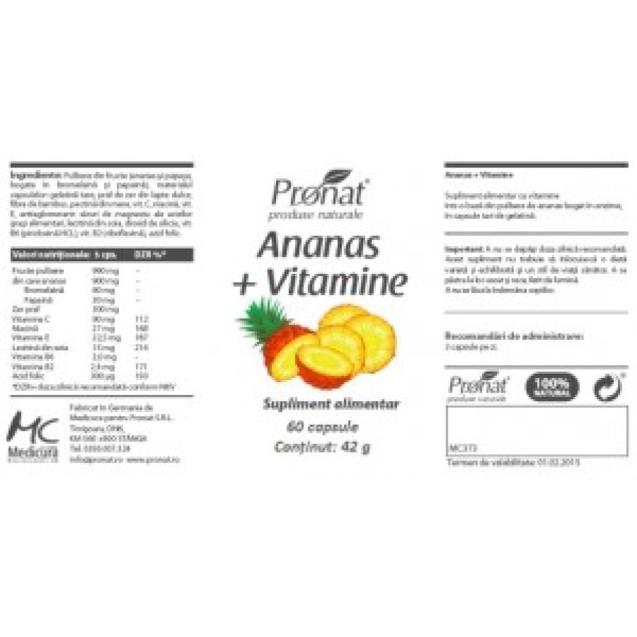 Ananas + Vitamine