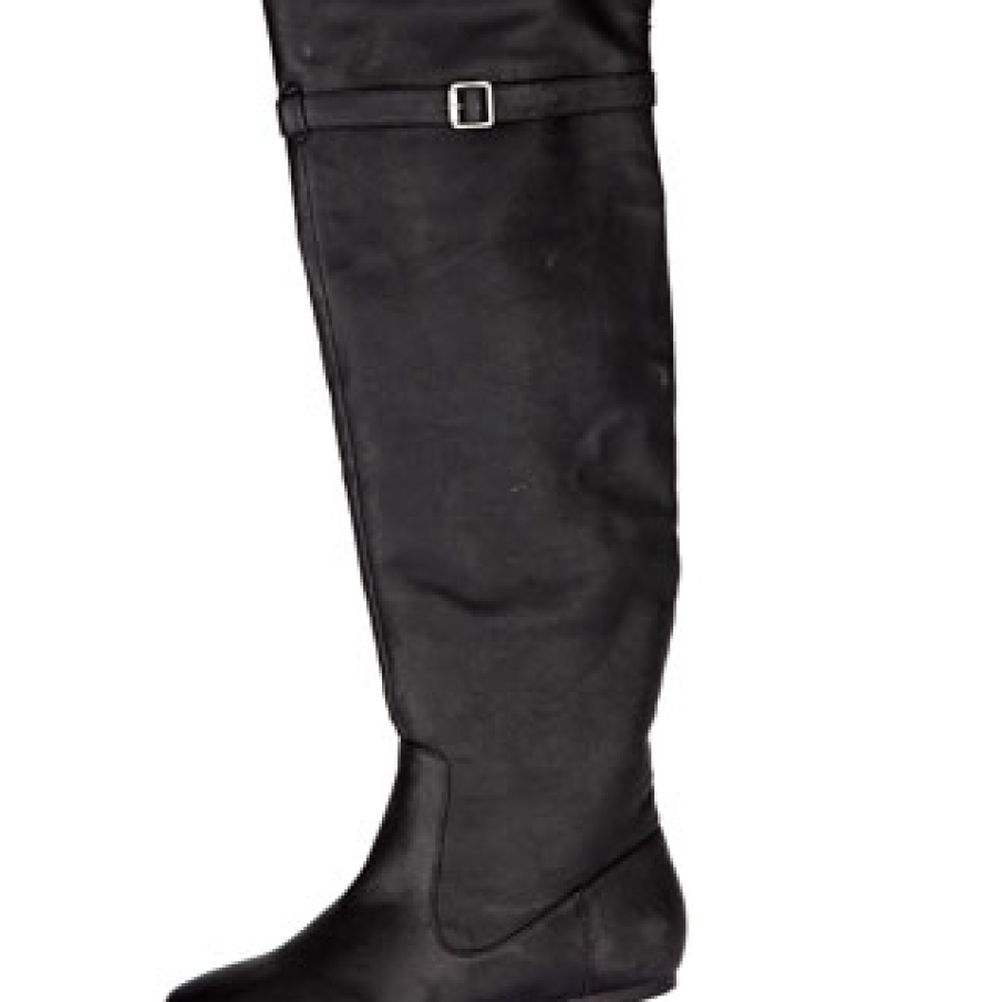 Cizme lungi, usor evazate