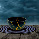 Obiceiul japonez Kintsugi care inspira inimi ranite: Cand ceva s-a spart, umple crapaturile cu aur!