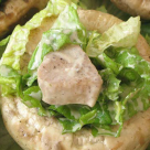 Salata de Pui in Ciuperci Gigantice