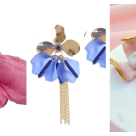 Primăvara în care accesoriile ”înfloresc”. Cerceii florali masivi - un must-have spectaculos al sezonului 