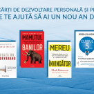 Topul cărților de dezvoltare personală și profesională care te vor ajuta să ai un nou an de nota 10