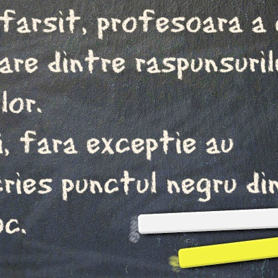 Raspunsurile elevilor