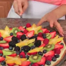 Pizza cu fructe, desertul verii 2015