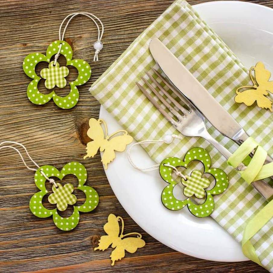 Servetele in cromatica naturii si accesorii de primavara 