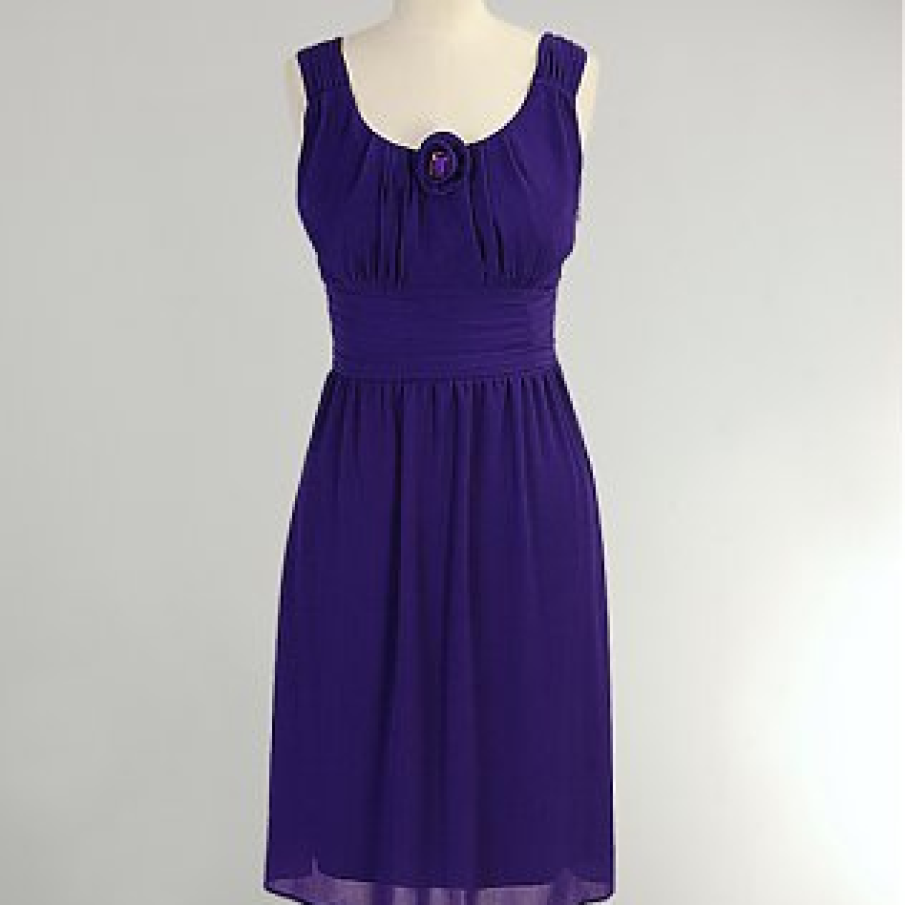 Voal mov si accesoriu floare