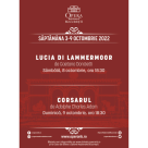 „Lucia di Lammermoor”, în regia lui Andrei Șerban, și baletul „Corsarul”, în prima săptămână din stagiunea ONB