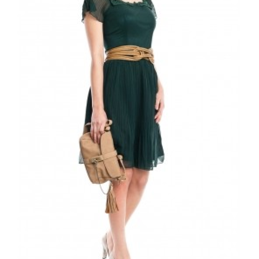 Rochie de voal verde