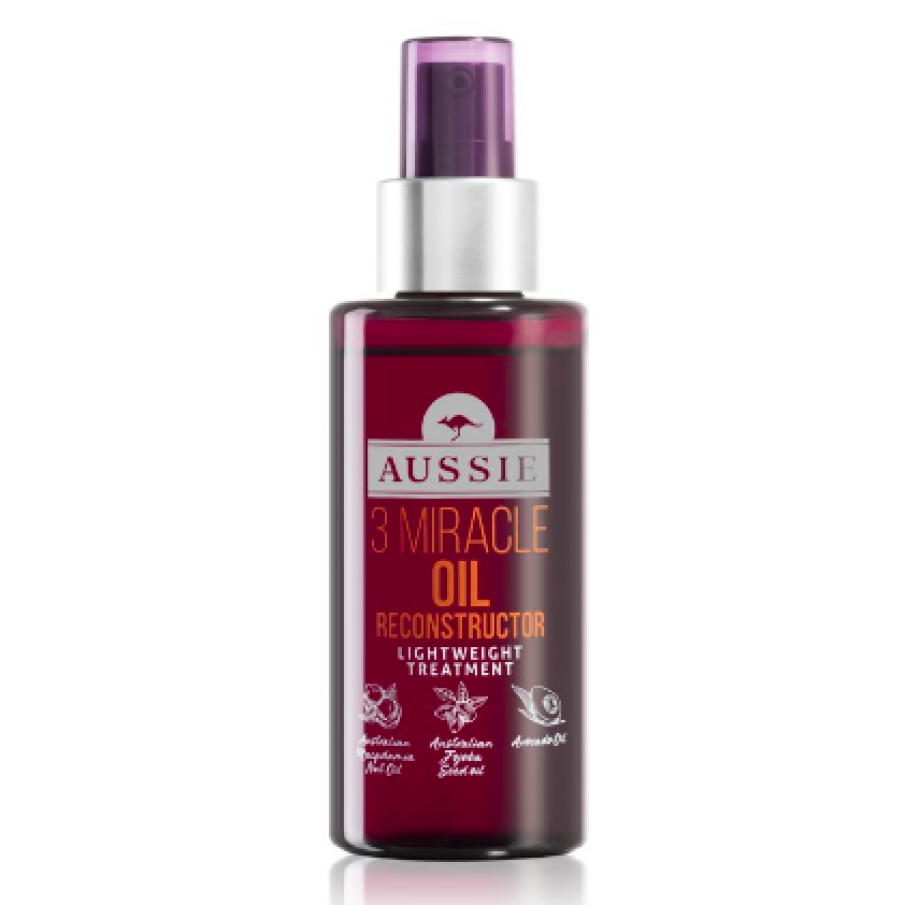 Aussie 3 Miracle Oil Reconstructor ulei de păr regenerator Spray