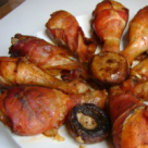 Ciocanele de pui cu prosciutto crudo si bere