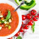 Gazpacho, supa rece de rosii, cea mai buna solutie pentru canicula